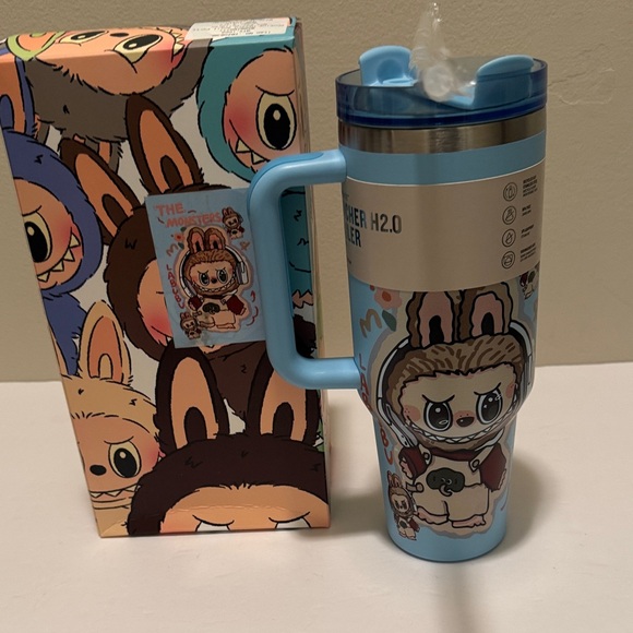 Stanley Other - 40 oz Stanley Labubu Custom Made H2.0 Tumbler with Box